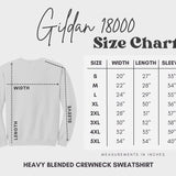 pickleball sweatshirt size chart