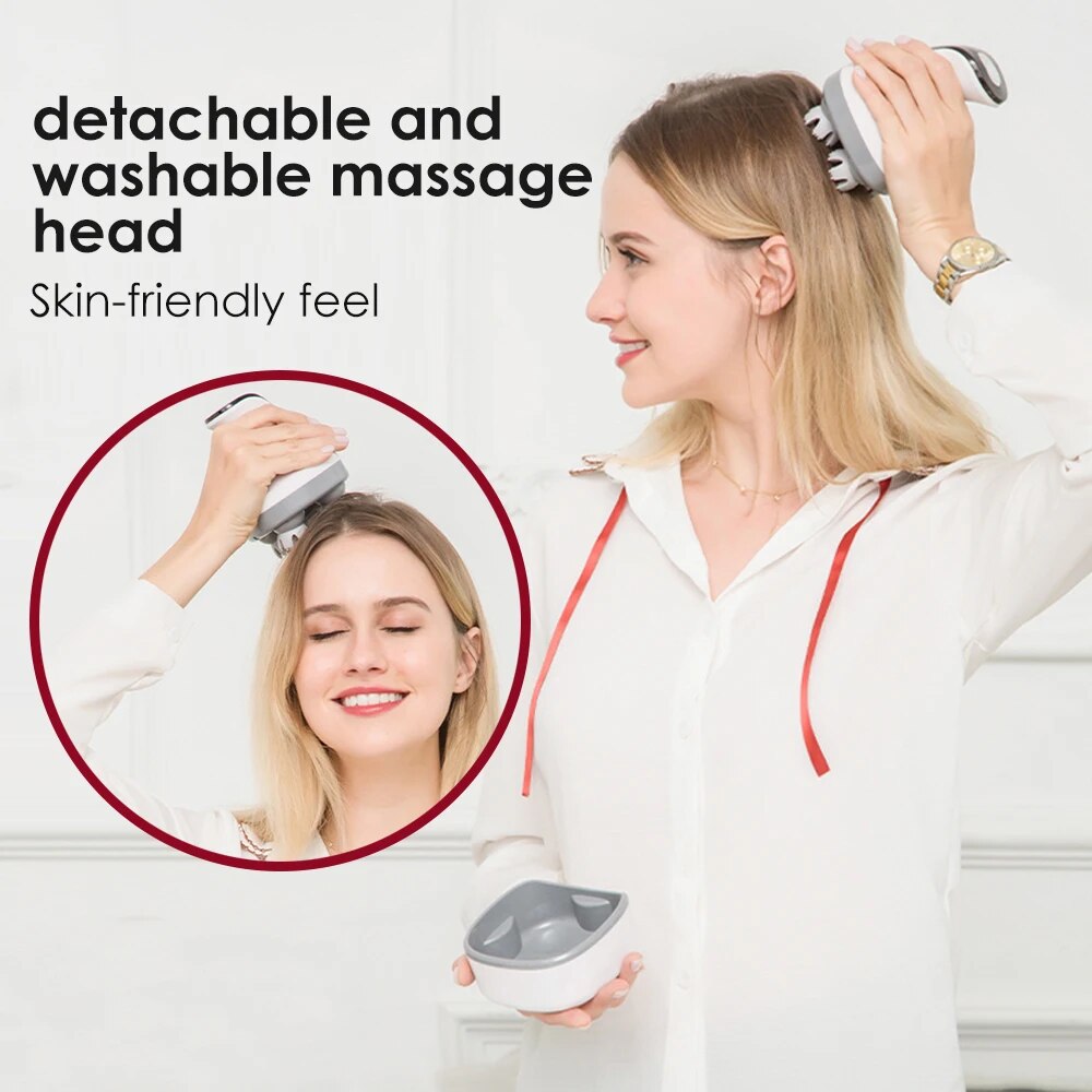 4D Magnetic Head Massager