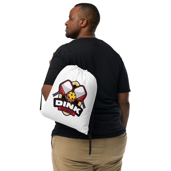 Dink Responsibly Drawstring Bag