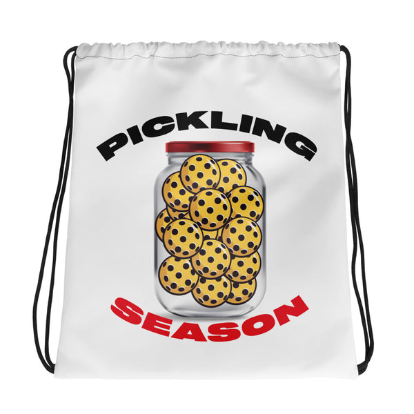 Pickling Season Drawstring bag