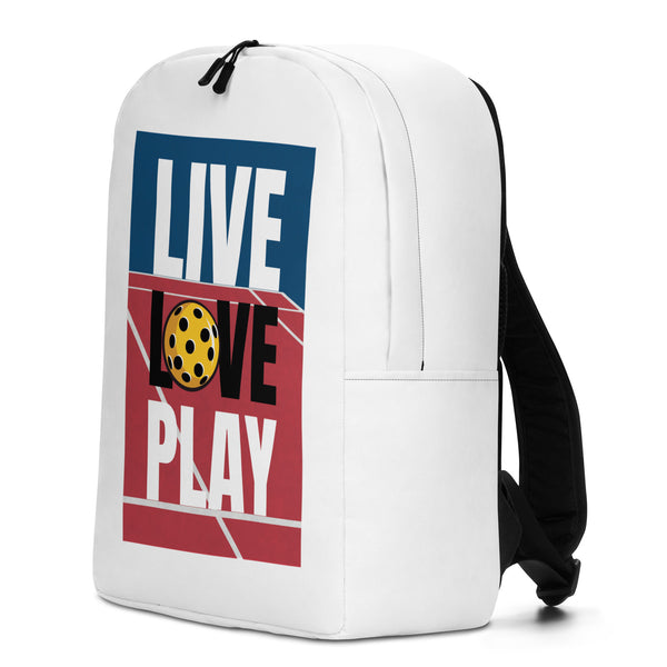 Live Love Play Minimalist Backpack