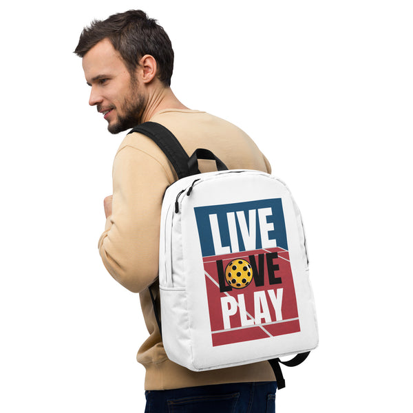 Live Love Play Minimalist Backpack