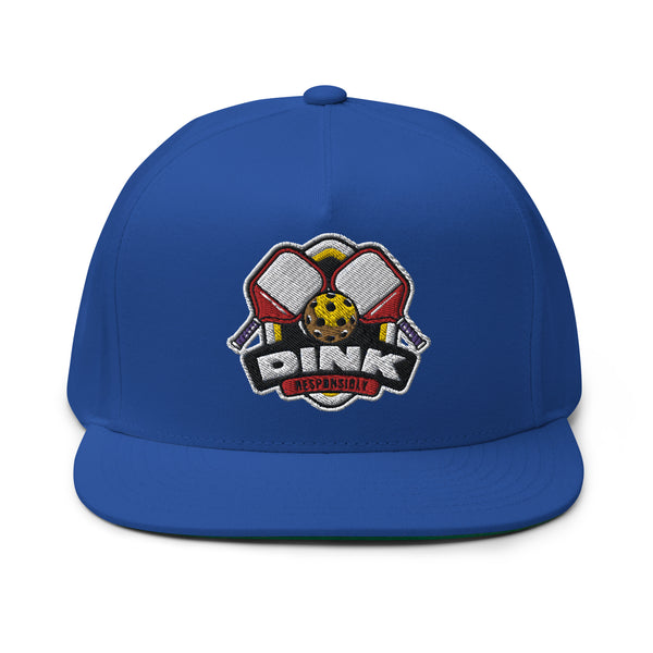 Dink Responsibly Flat Bill Cap