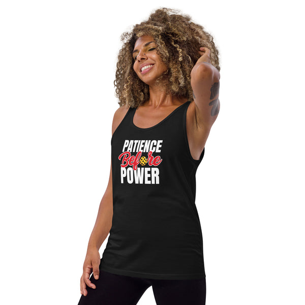 Patience Before Power Tank Top