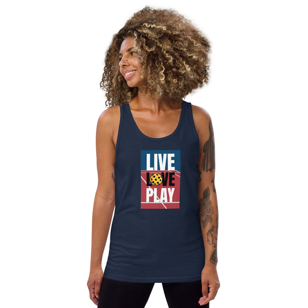 Live Love Play Tank Top