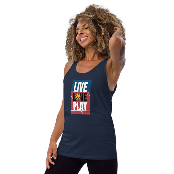 Live Love Play Tank Top