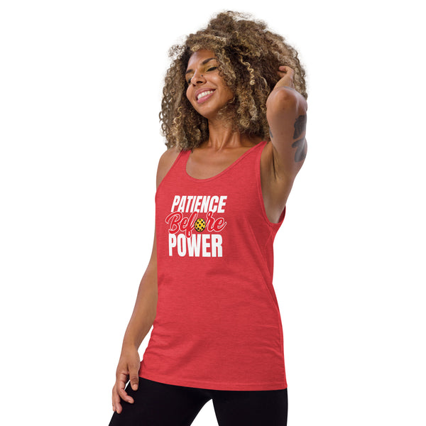 Patience Before Power Tank Top