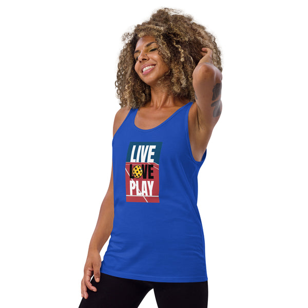 Live Love Play Tank Top