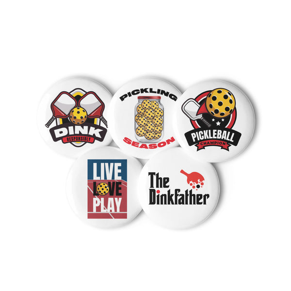 Pickleball Button Set