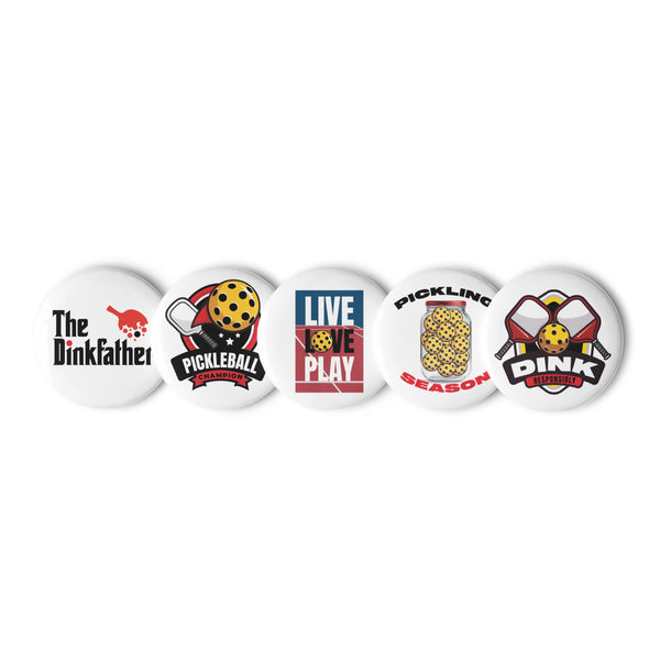 Pickleball Button Set