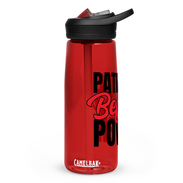 Patience Before Power Sports Bottle