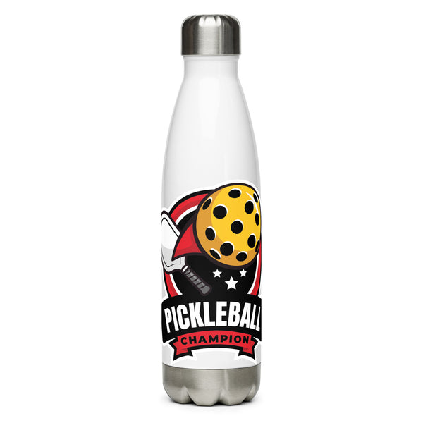 Pickleball Champion Stainless Steel Bottle