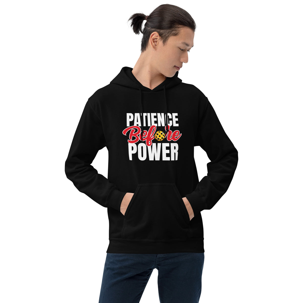 Patience Before Power Hoodie