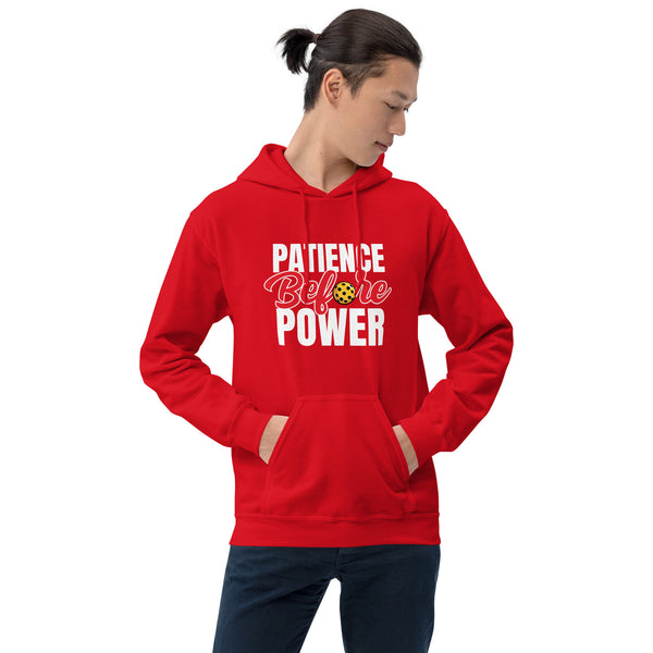 Patience Before Power Hoodie