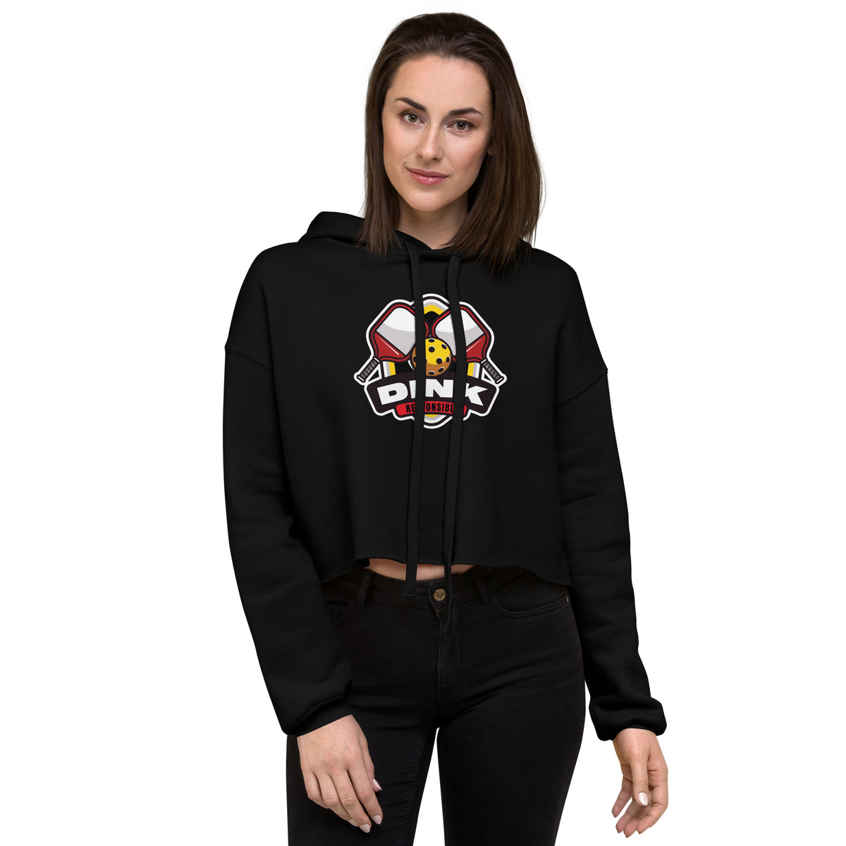 Dink Responsible Crop Hoodie