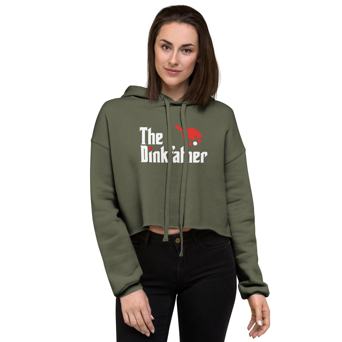 The Dinkfather Crop Hoodie