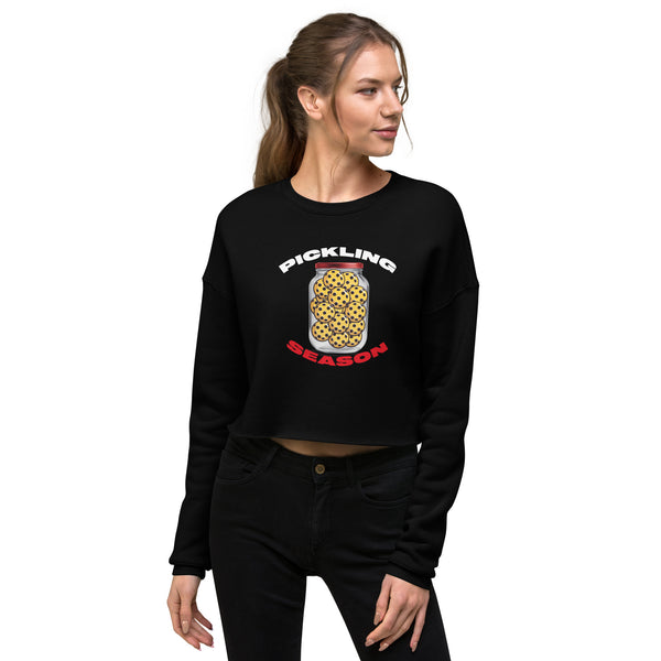 Pickling Season Crop Sweatshirt