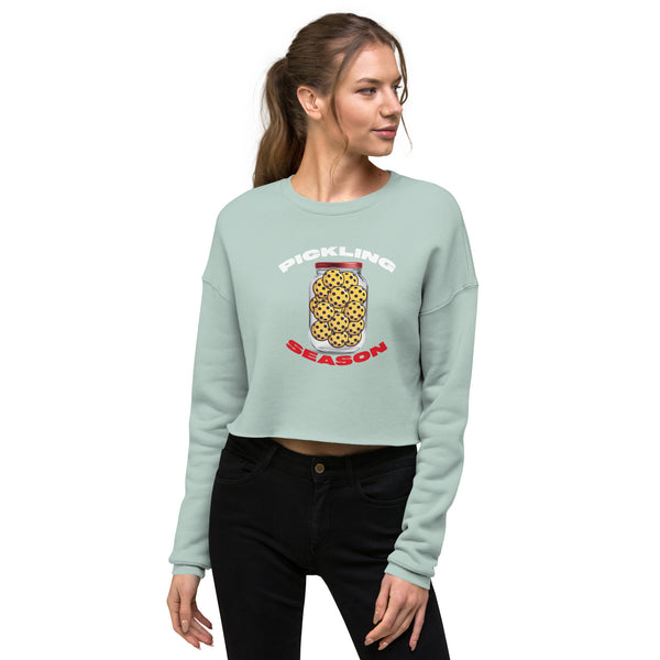 Pickling Season Crop Sweatshirt