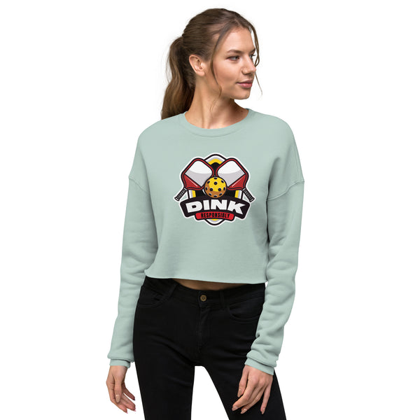 Dink Responsibly Crop Sweatshirt