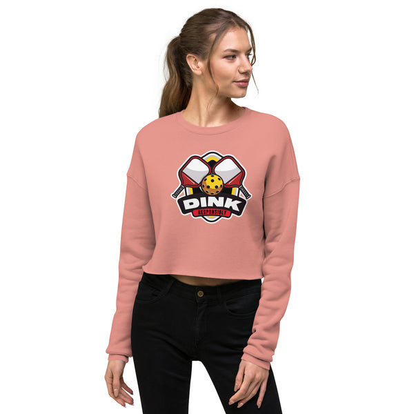 Dink Responsibly Crop Sweatshirt