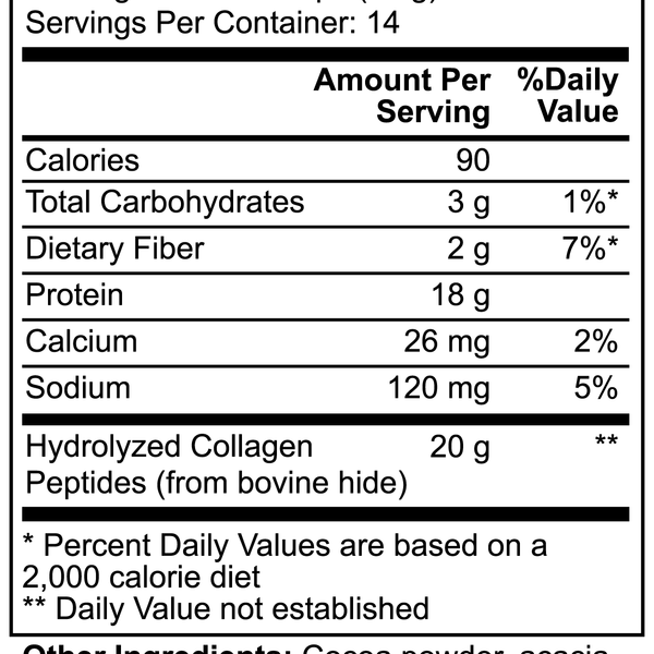 Grass-Fed Collagen Peptides(Chocolate)