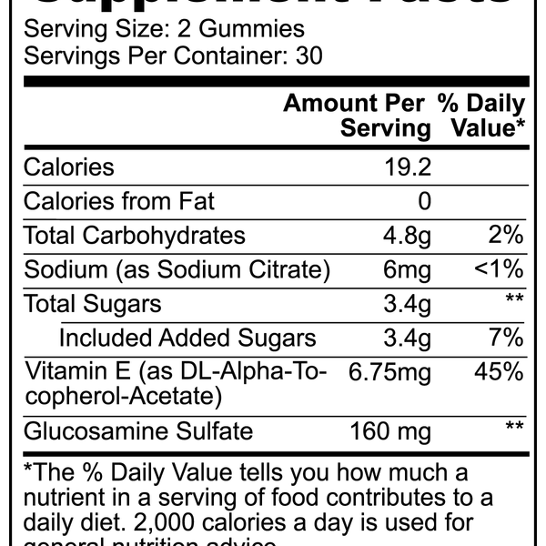 Joint Support Gummies (Adult)