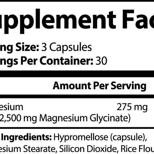 Magnesium Glycinate Capsules